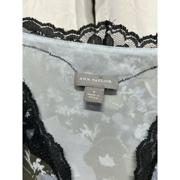 VTG 90s Silk Floral Lace Cami Tank Top Y2K Coquette Cottagecore Romantic Grunge - Picture 8 of 10